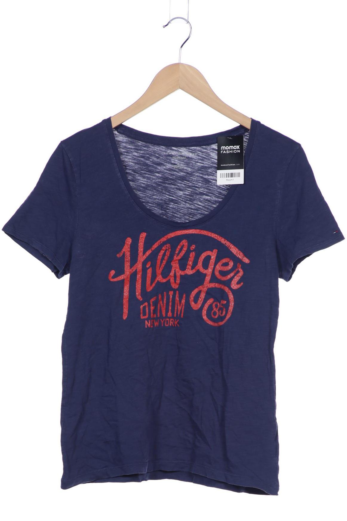 

Tommy Hilfiger Damen T-Shirt, marineblau, Gr. 38