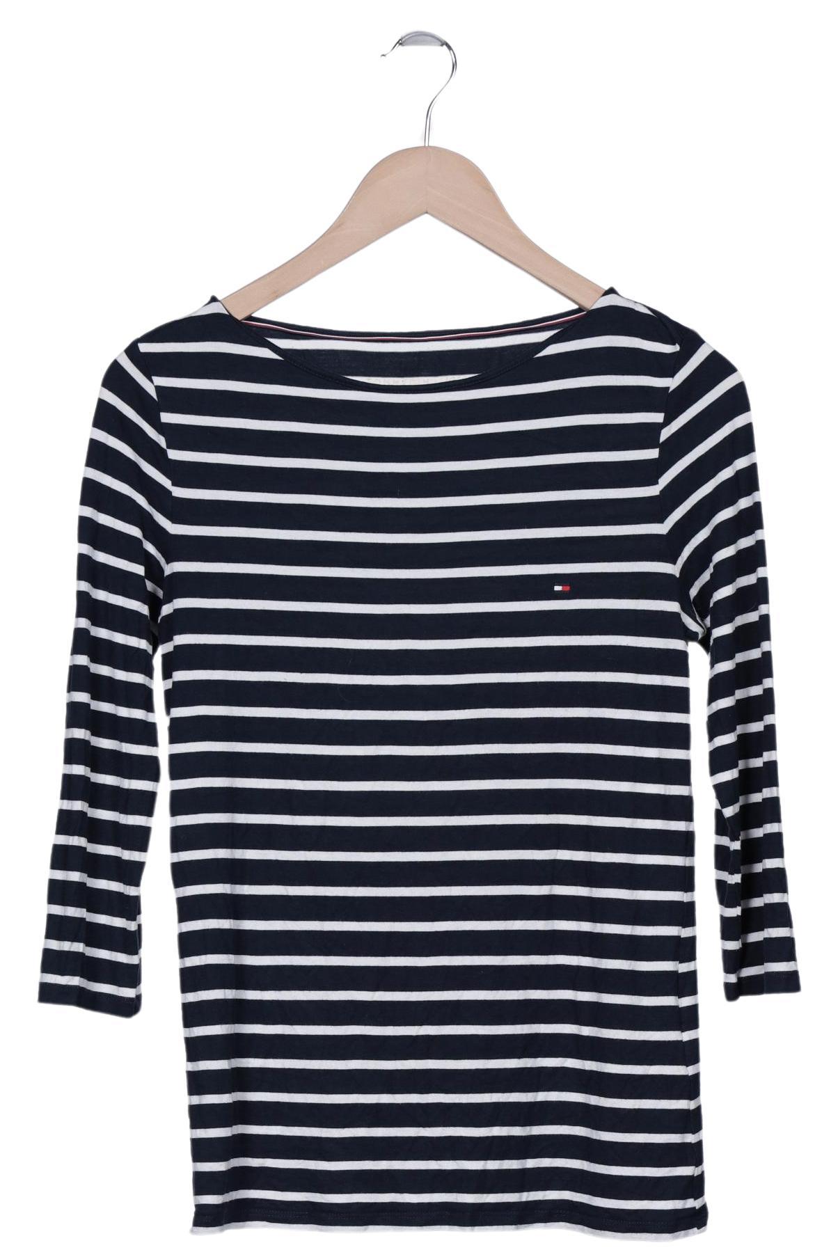

Tommy Hilfiger Damen Langarmshirt, marineblau, Gr. 38