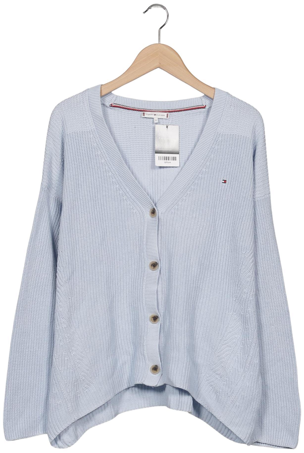 

Tommy Hilfiger Damen Strickjacke, hellblau, Gr. 38