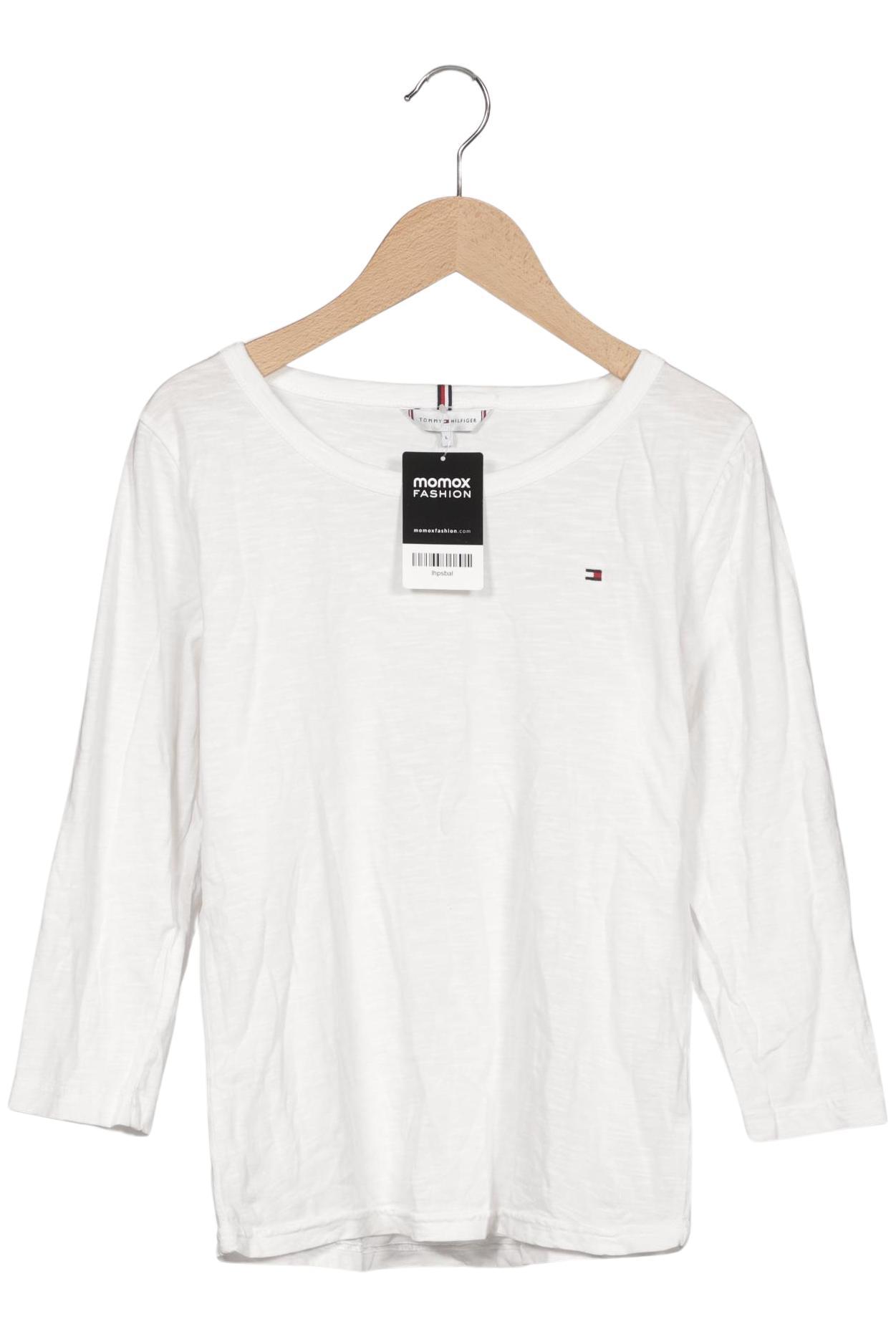 

Tommy Hilfiger Damen Langarmshirt, weiß, Gr. 42