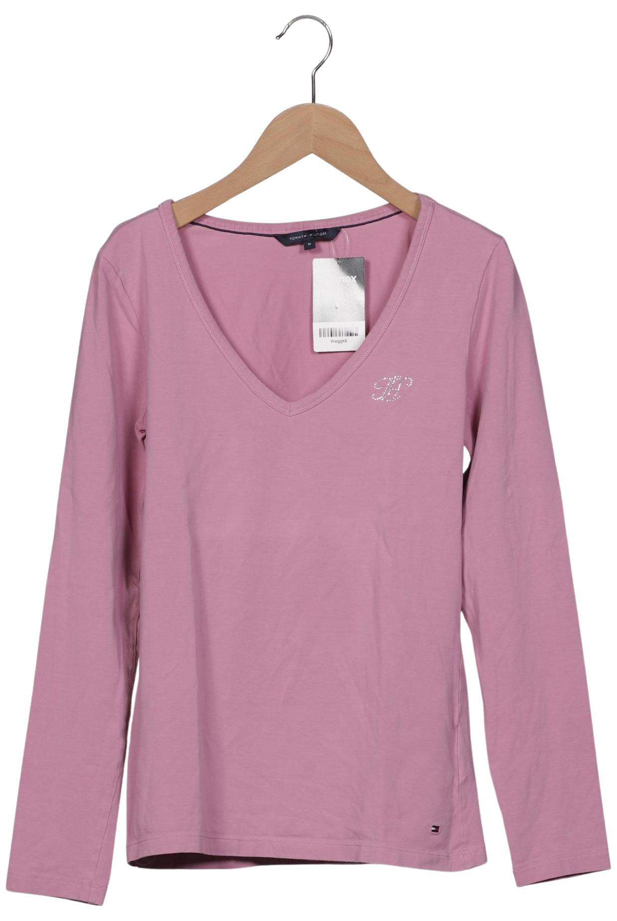 

Tommy Hilfiger Damen Langarmshirt, pink, Gr. 38