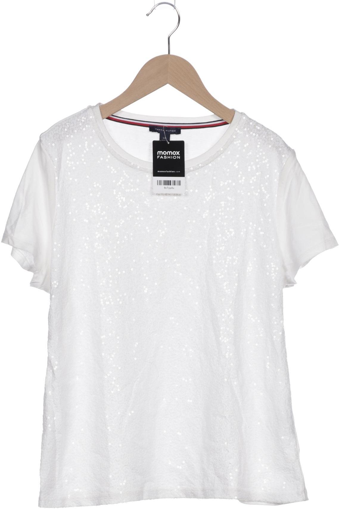 

Tommy Hilfiger Damen T-Shirt, cremeweiß, Gr. 42