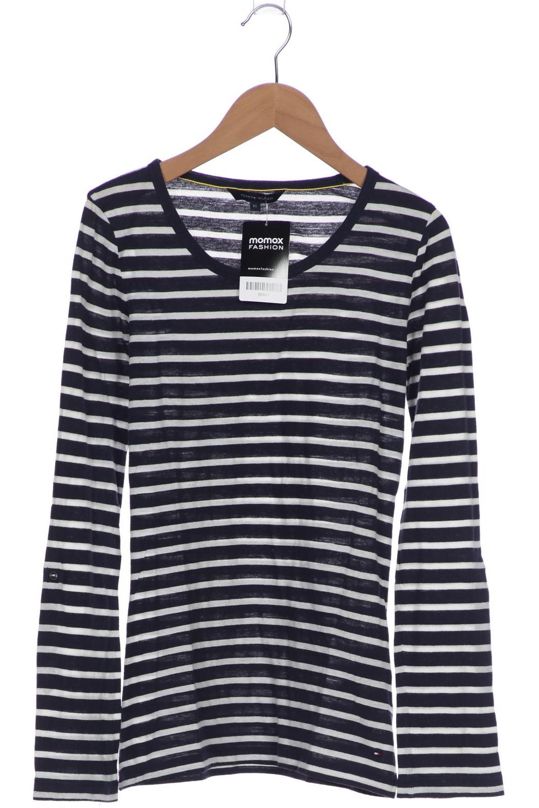 

Tommy Hilfiger Damen Langarmshirt, marineblau, Gr. 34