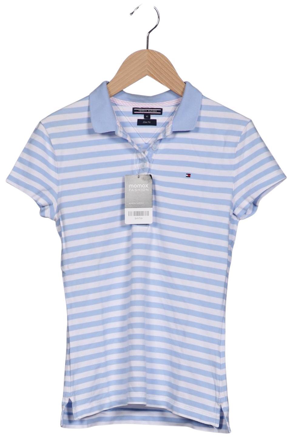 

Tommy Hilfiger Damen Poloshirt, hellblau, Gr. 34