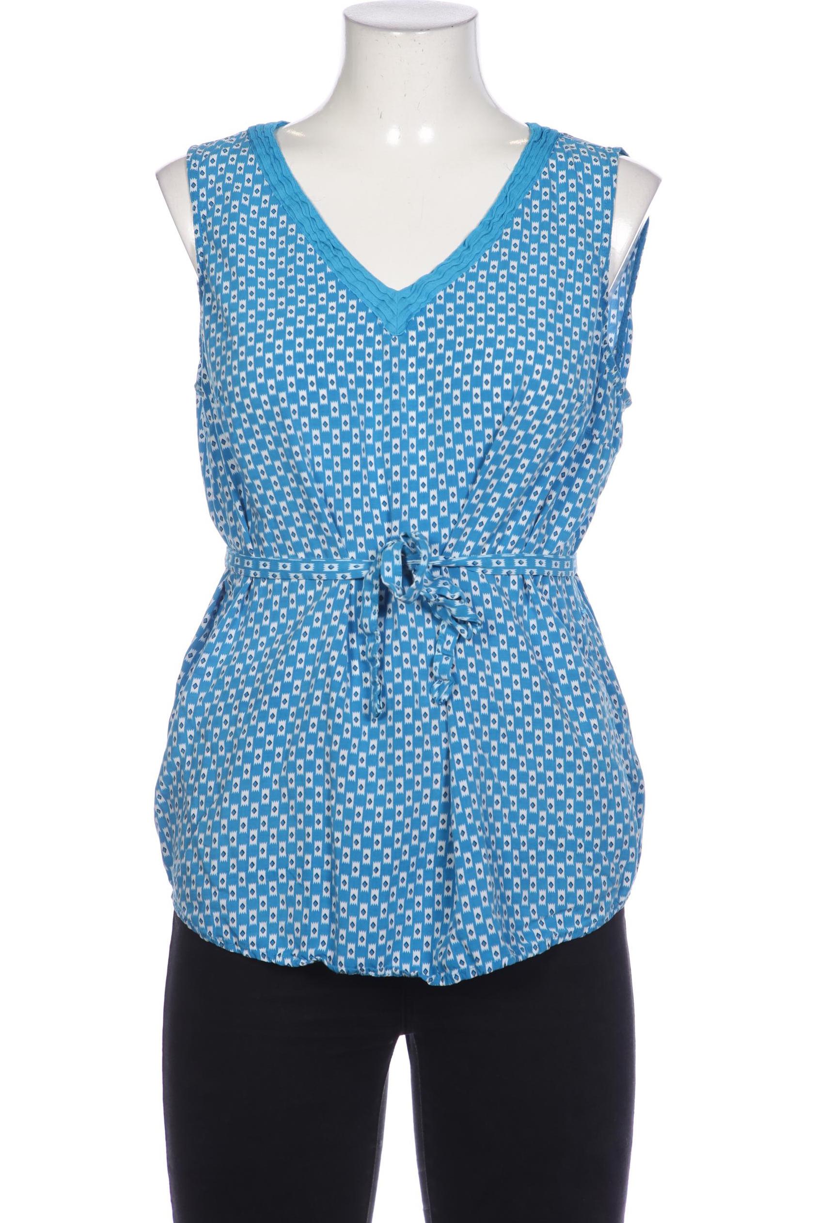 

Tommy Hilfiger Damen Bluse, blau, Gr. 44