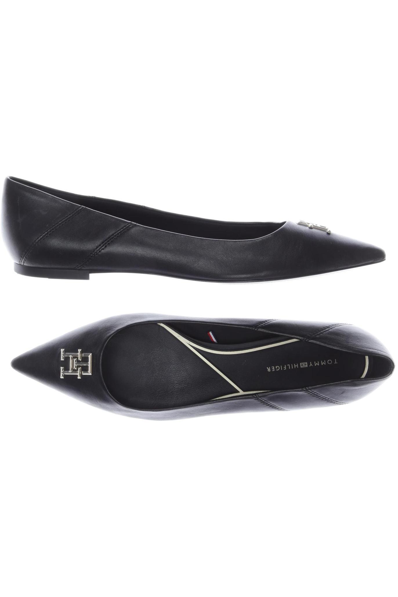 

Tommy Hilfiger Damen Ballerinas, schwarz, Gr. 39