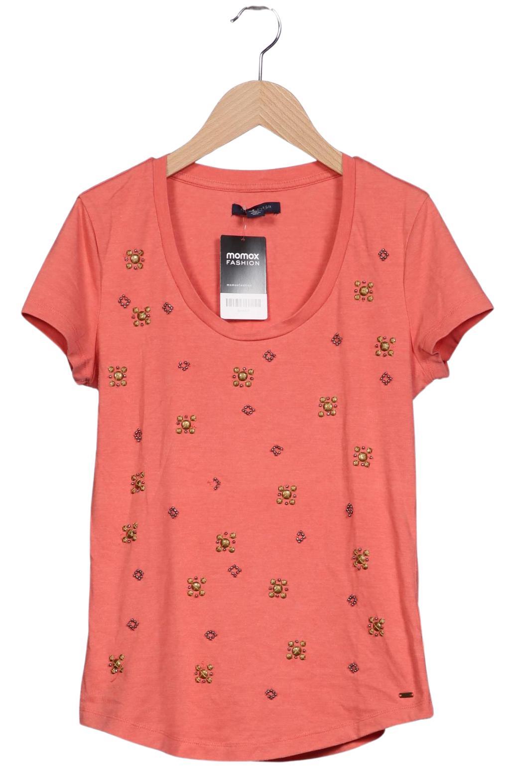 

Tommy Hilfiger Damen T-Shirt, orange, Gr. 36