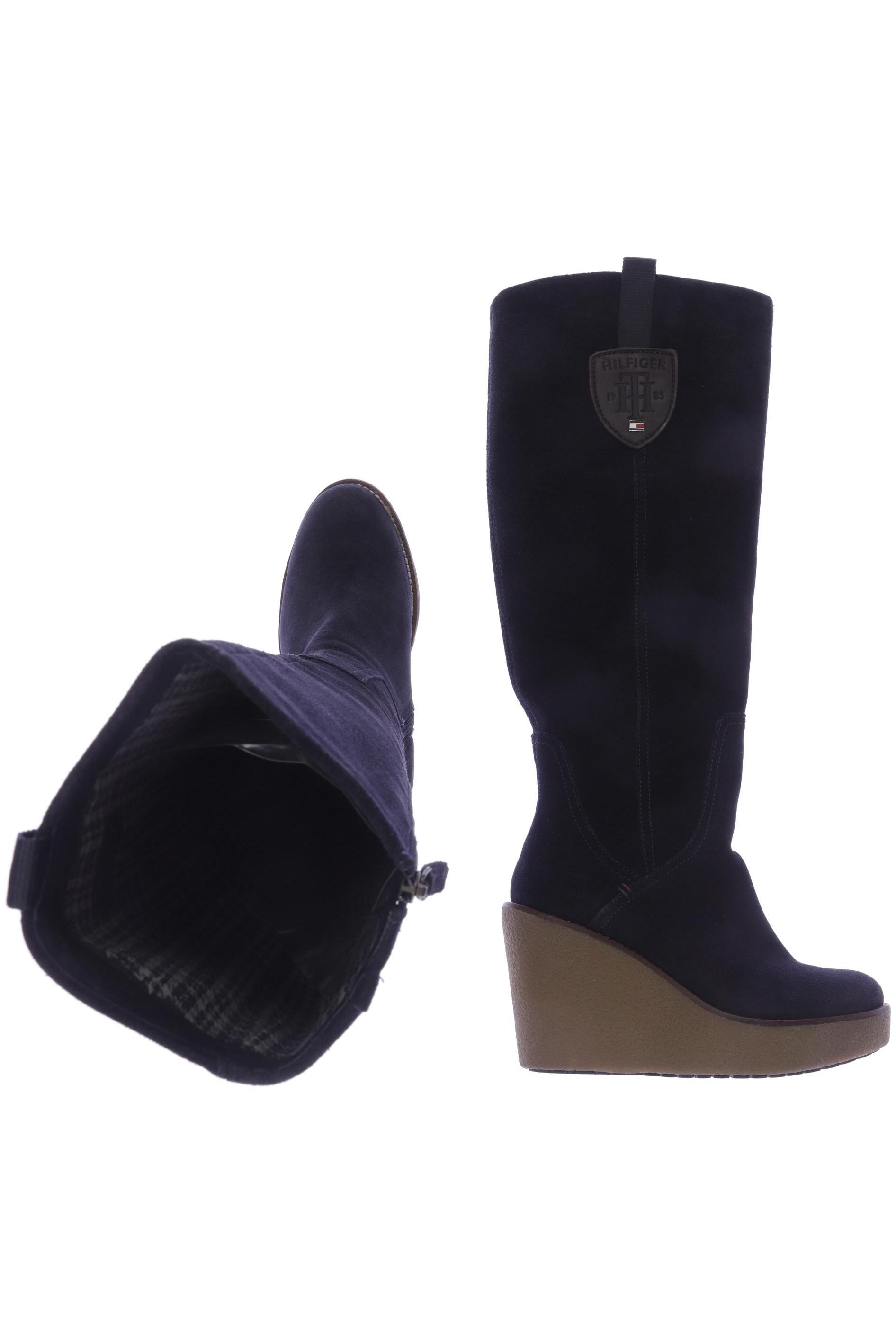 

Tommy Hilfiger Damen Stiefel, marineblau