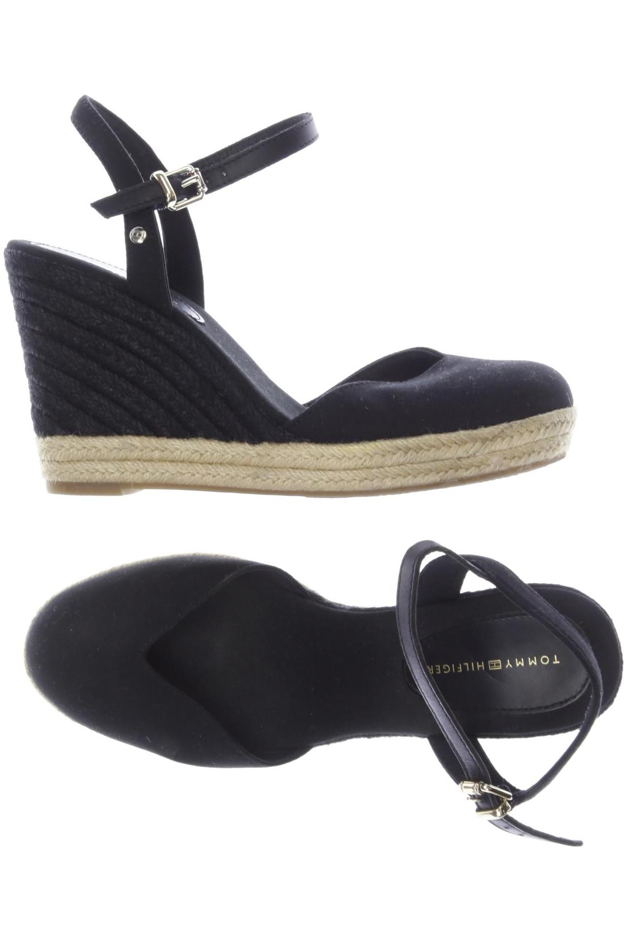 

Tommy Hilfiger Damen Sandale, schwarz, Gr. 39