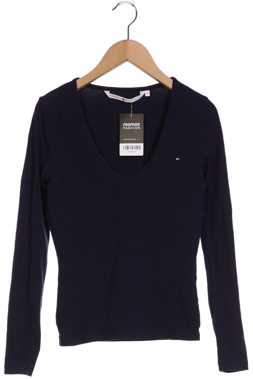 

Tommy Hilfiger Damen Langarmshirt, marineblau