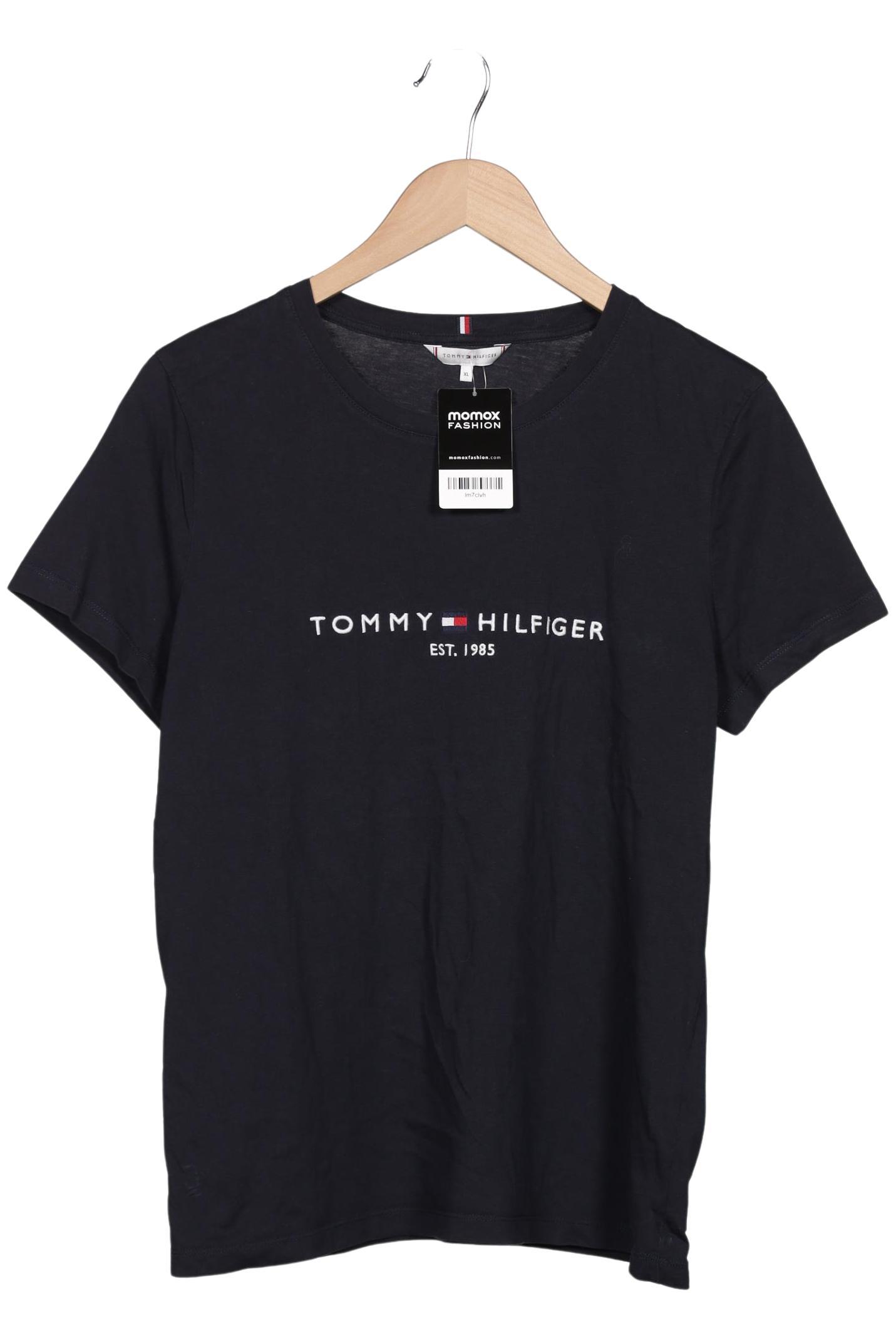 

Tommy Hilfiger Damen T-Shirt, marineblau, Gr. 44