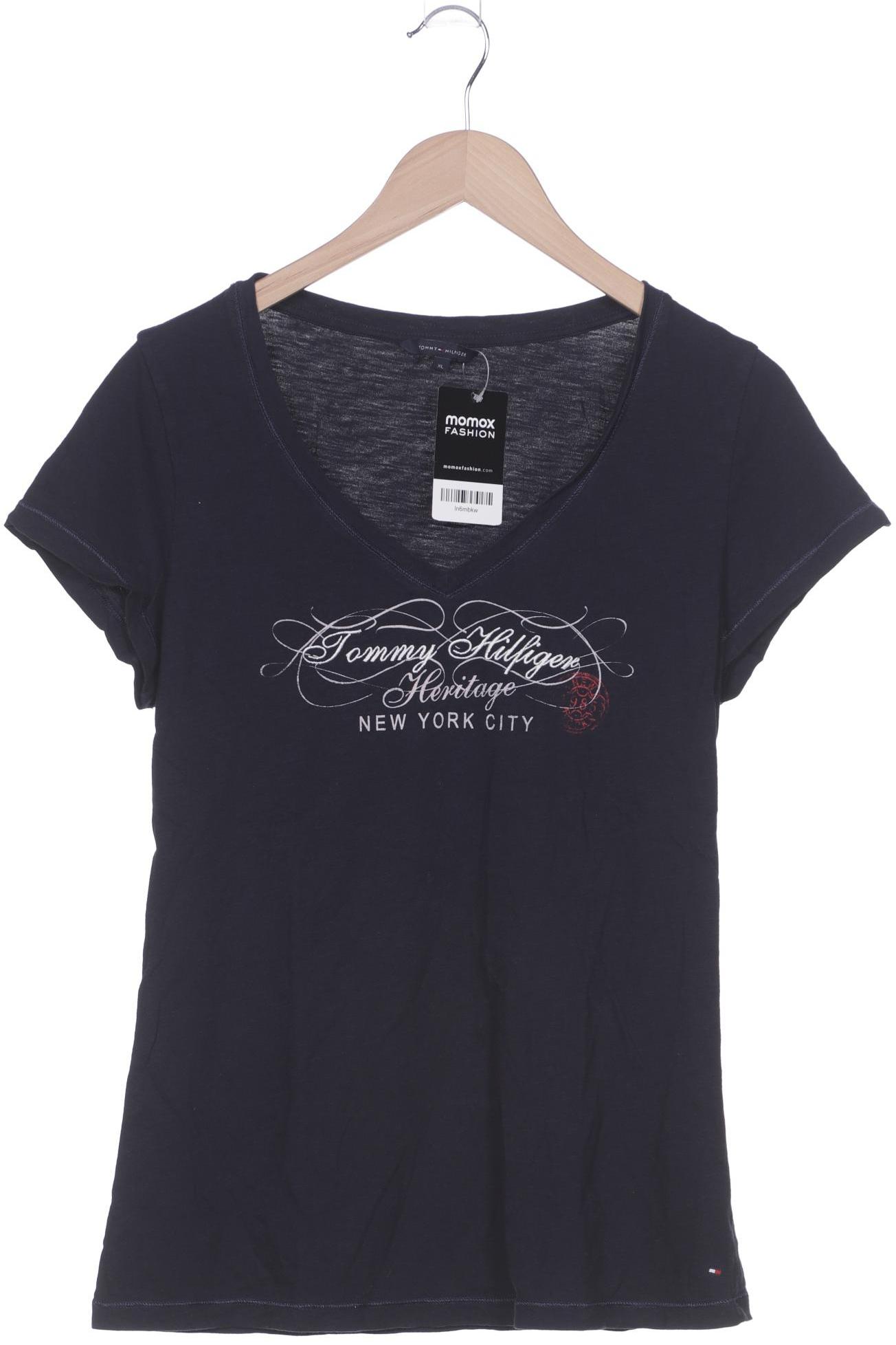 

Tommy Hilfiger Damen T-Shirt, marineblau, Gr. 44