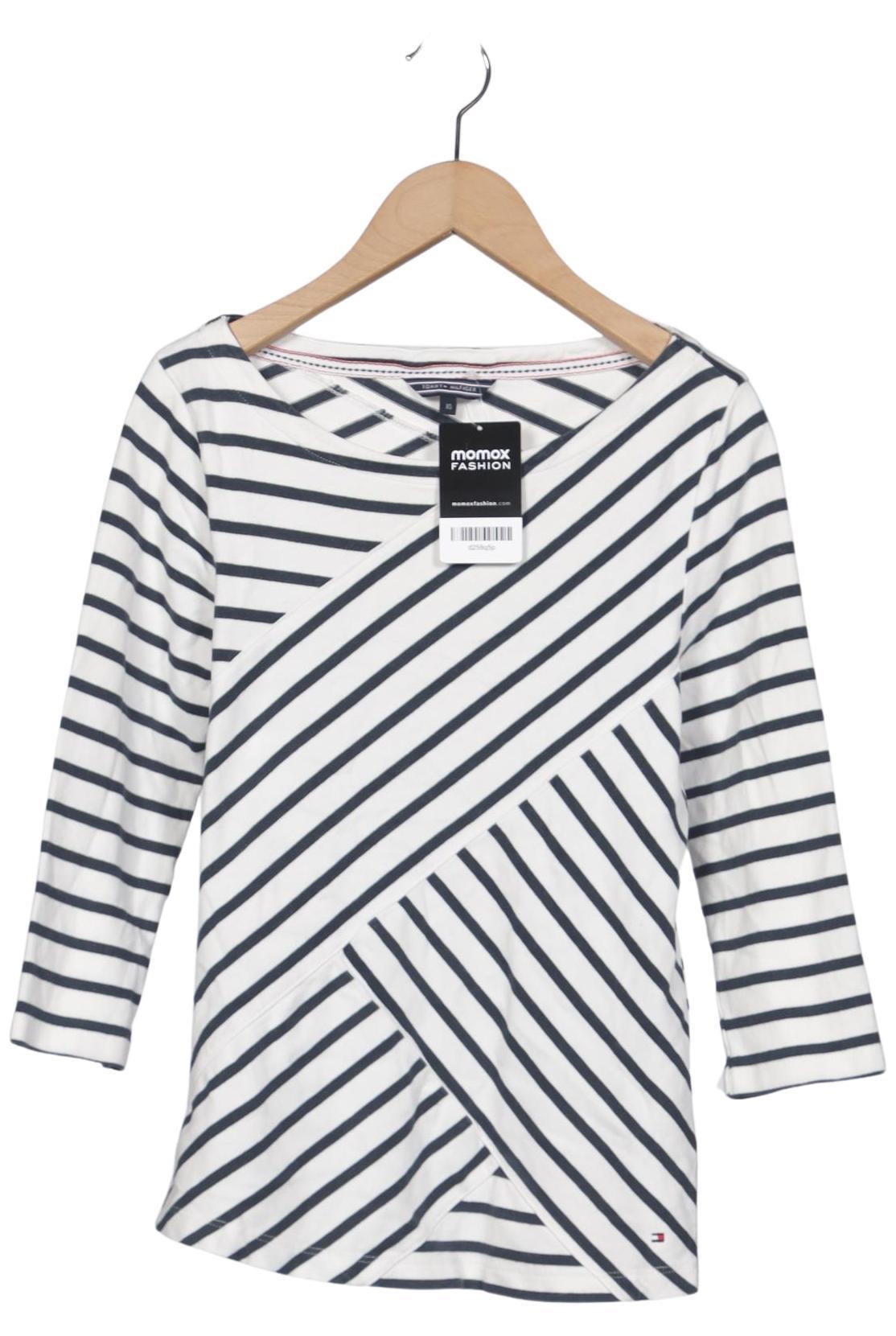 

Tommy Hilfiger Damen Langarmshirt, weiß, Gr. 34