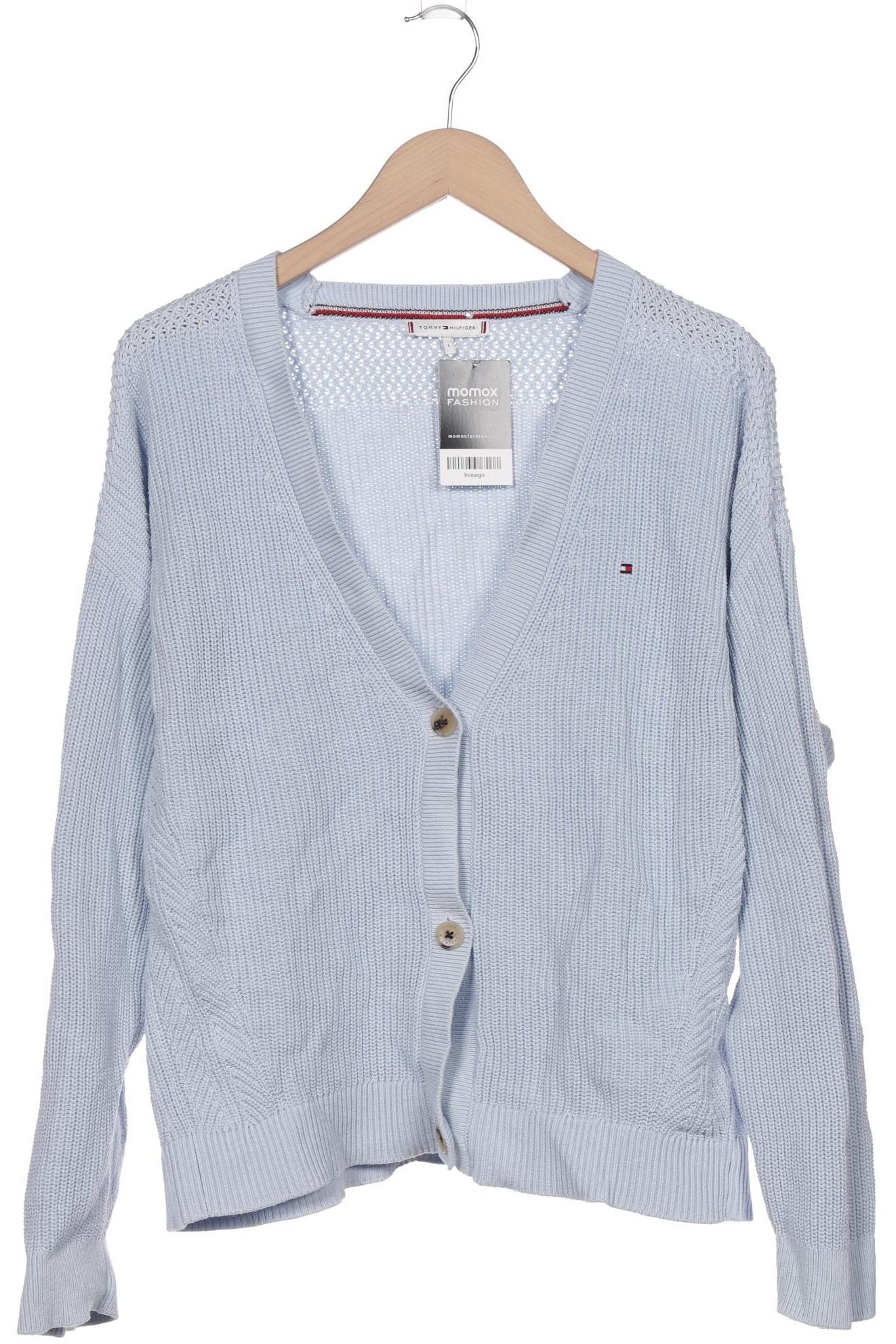 

Tommy Hilfiger Damen Strickjacke, hellblau
