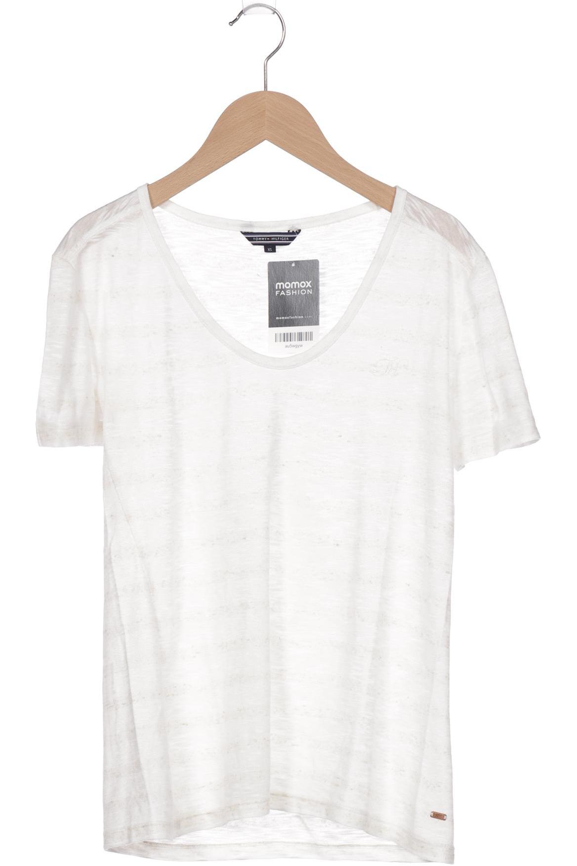 

Tommy Hilfiger Damen T-Shirt, cremeweiß, Gr. 34