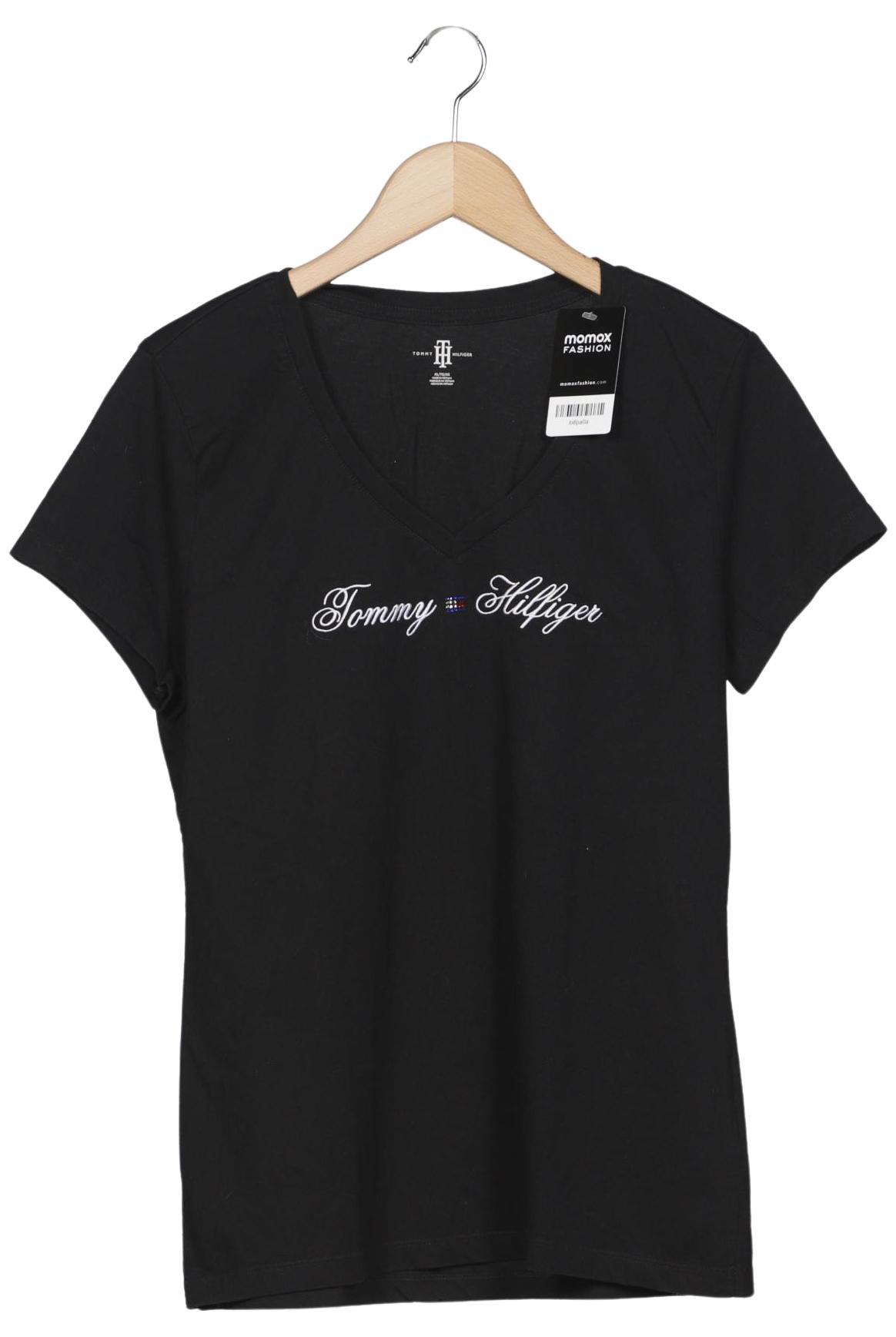 

Tommy Hilfiger Damen T-Shirt, schwarz, Gr. 44