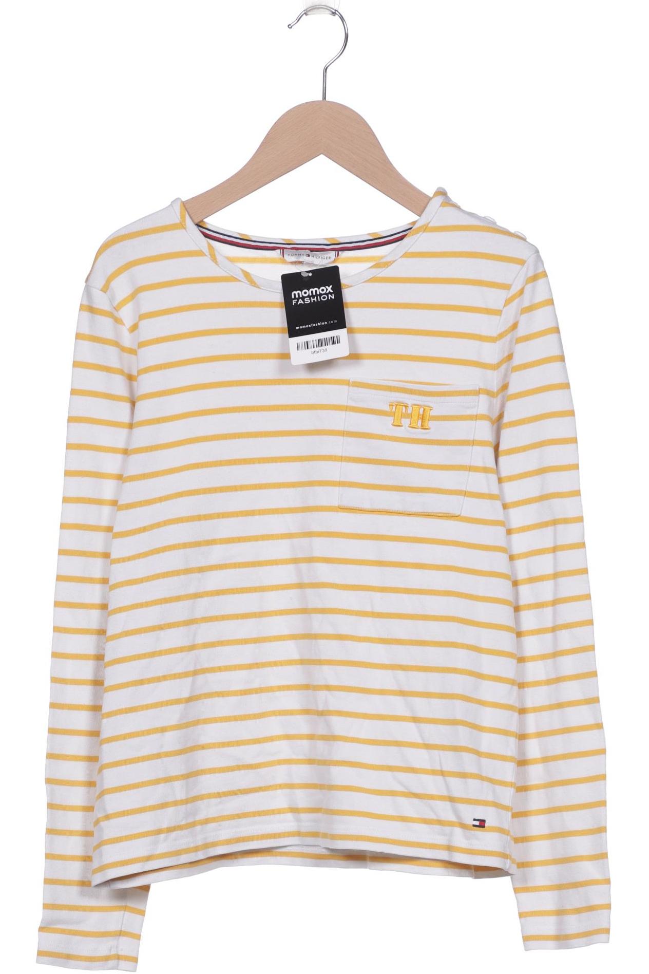 

Tommy Hilfiger Damen Langarmshirt, weiß, Gr. 36