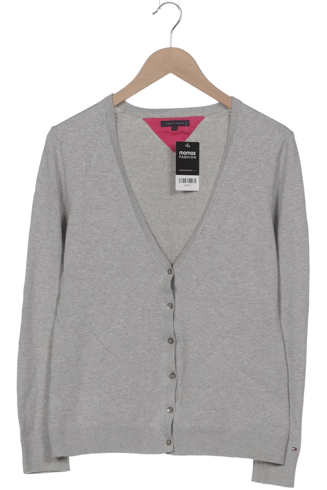 

Tommy Hilfiger Damen Strickjacke, grau, Gr. 42
