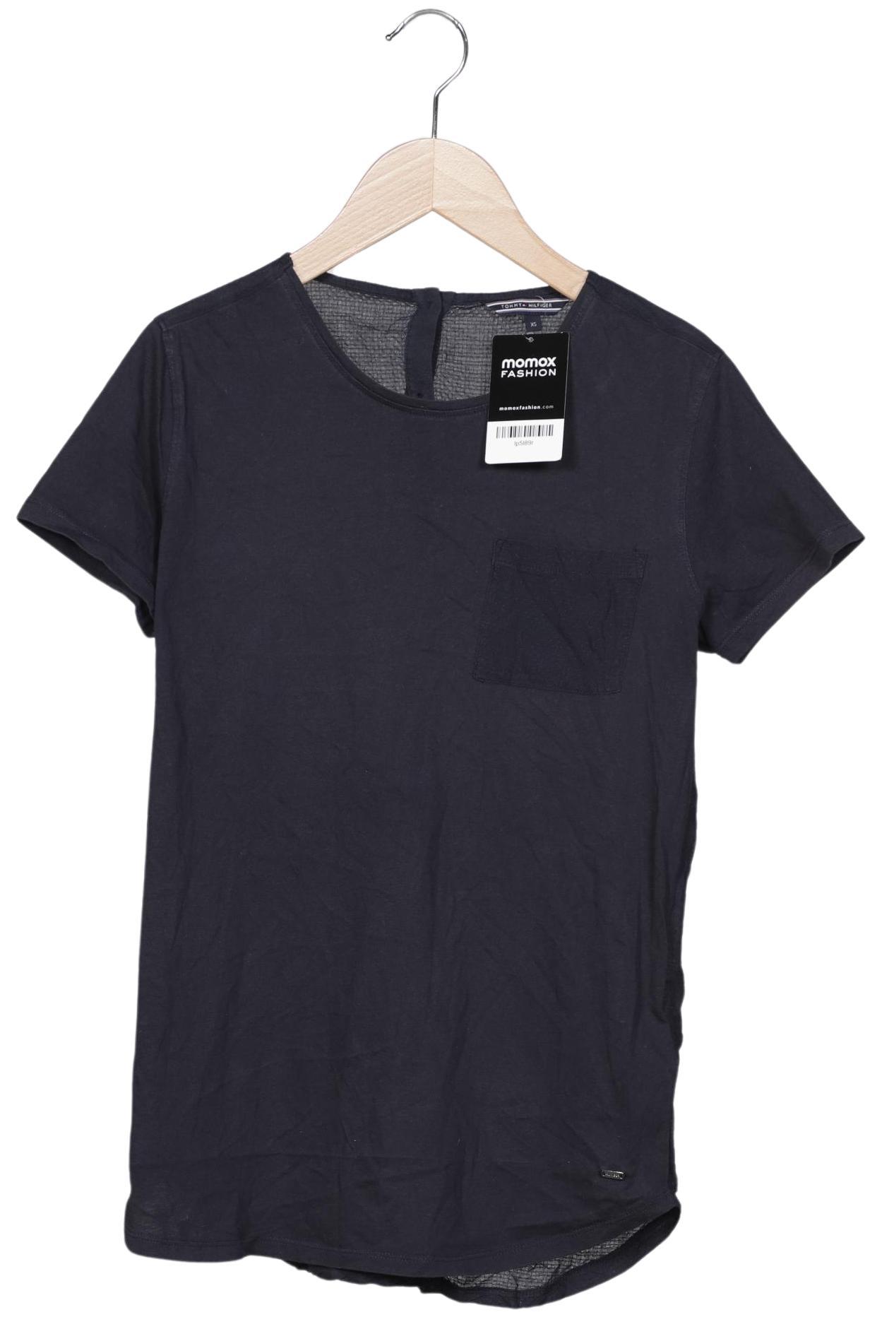 

Tommy Hilfiger Damen T-Shirt, marineblau, Gr. 34