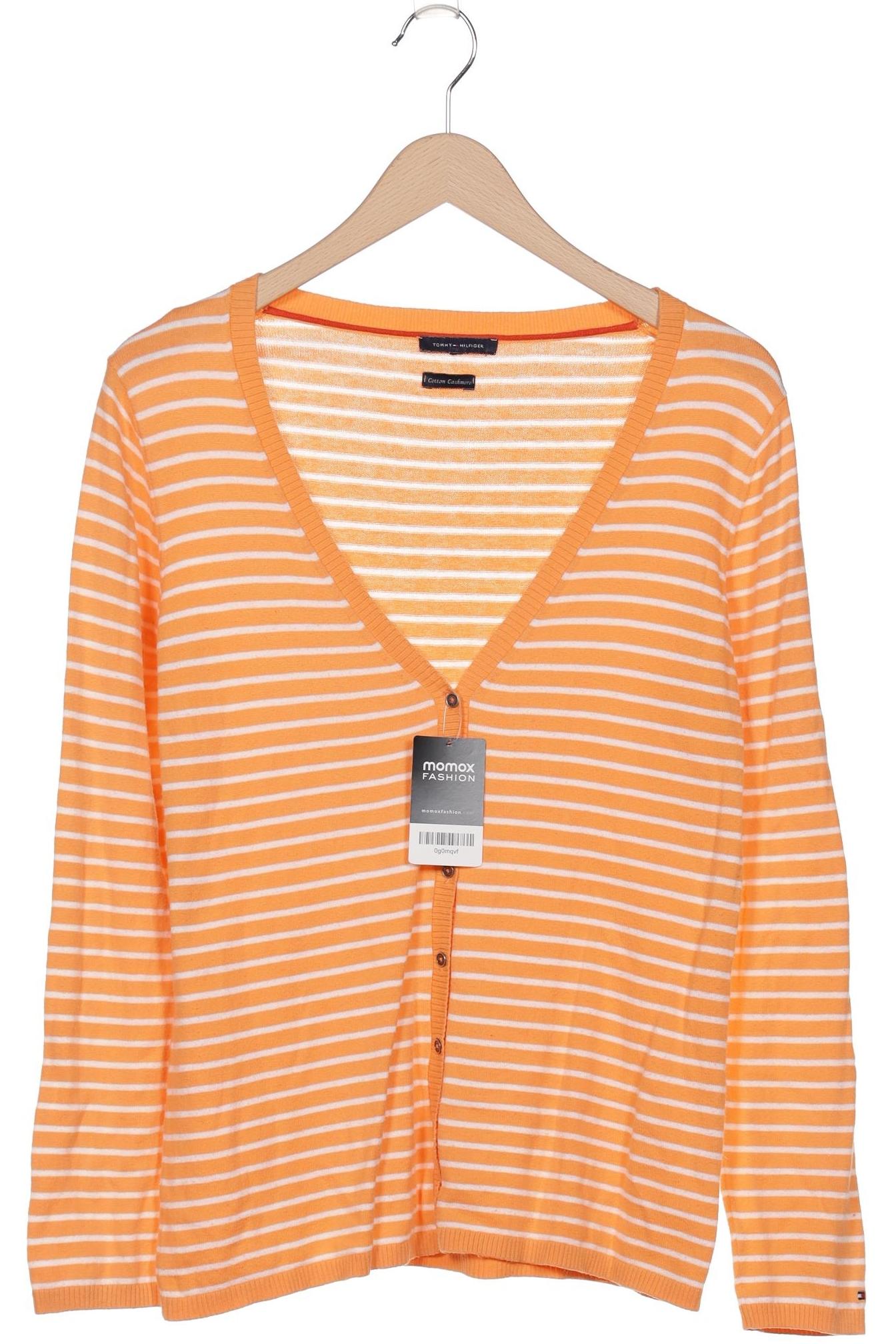 

Tommy Hilfiger Damen Strickjacke, orange, Gr. 38