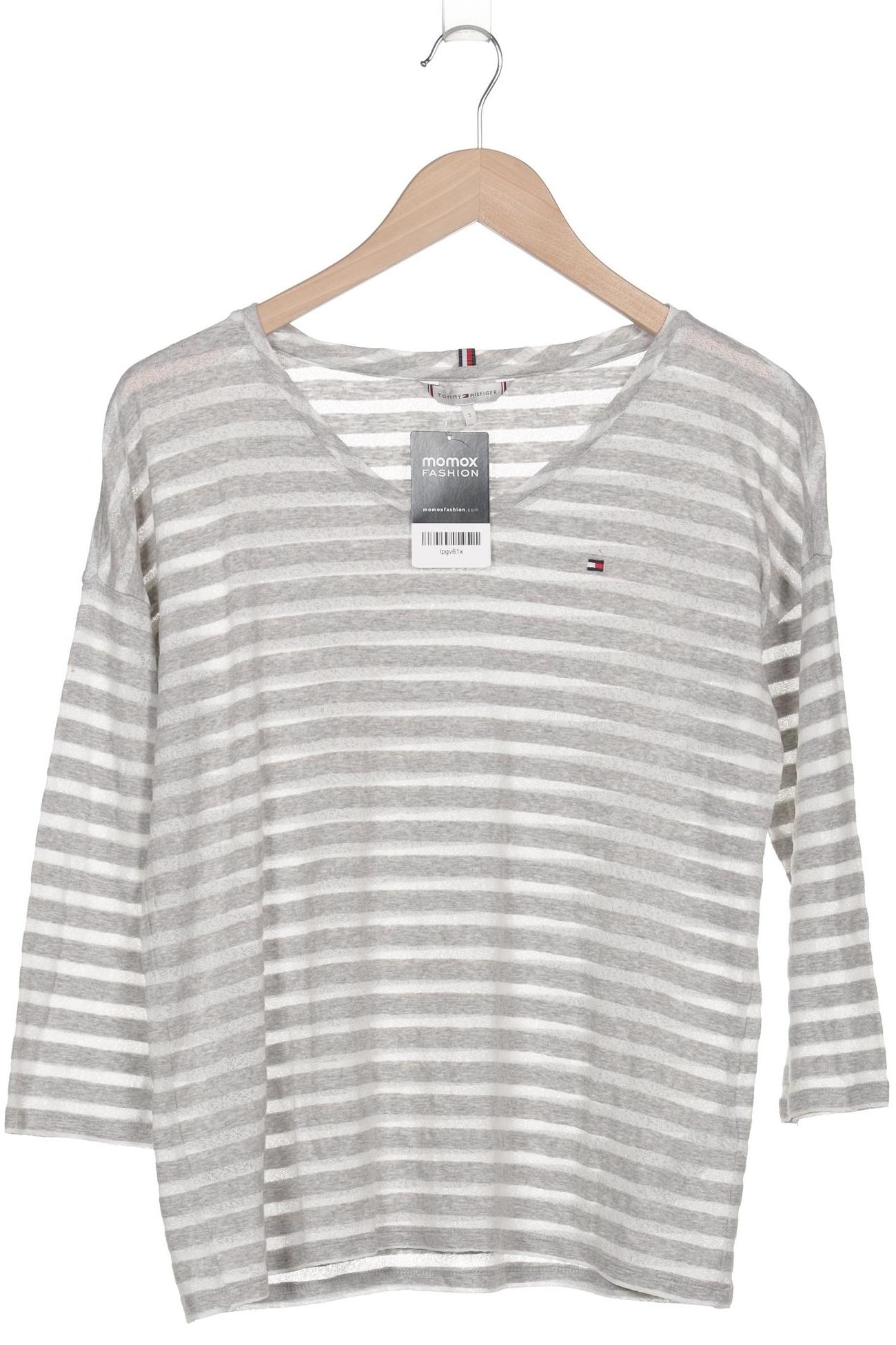 

Tommy Hilfiger Damen Langarmshirt, grau, Gr. 36