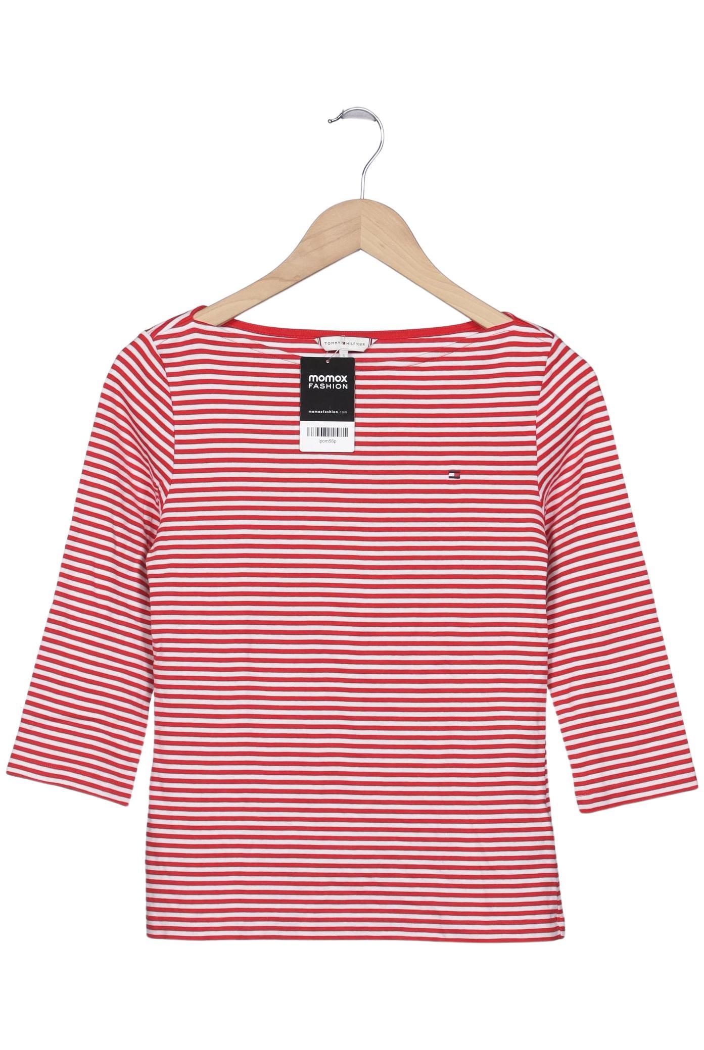 

Tommy Hilfiger Damen Langarmshirt, rot, Gr. 36