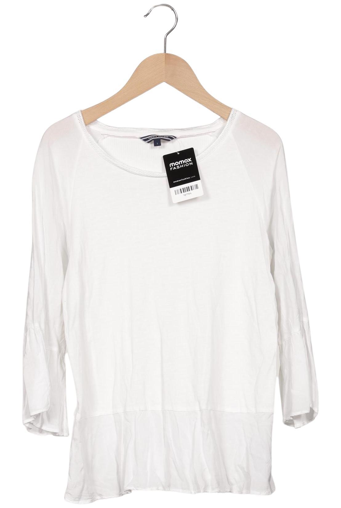 

Tommy Hilfiger Damen Langarmshirt, weiß, Gr. 36
