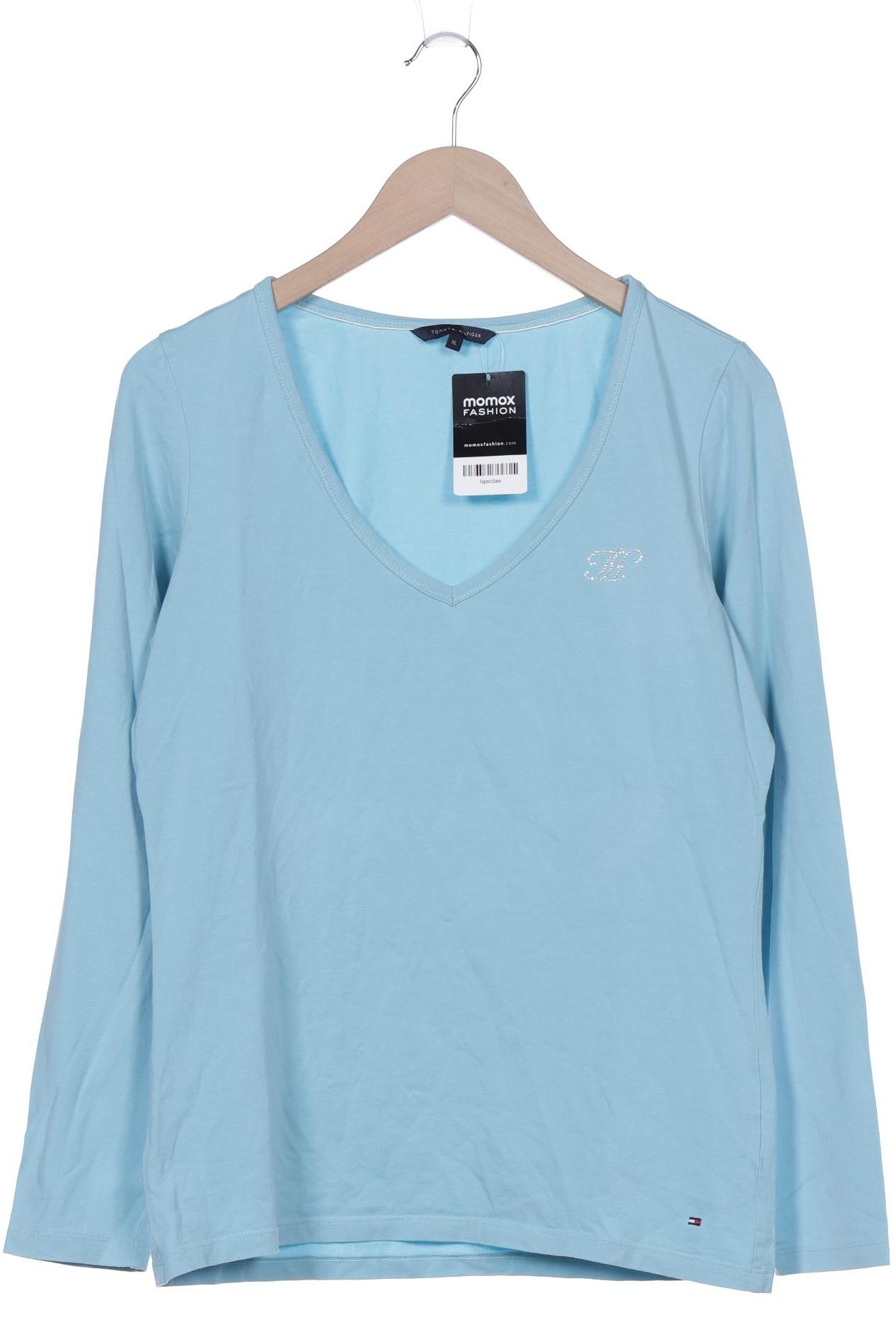 

Tommy Hilfiger Damen Langarmshirt, hellblau, Gr. 44