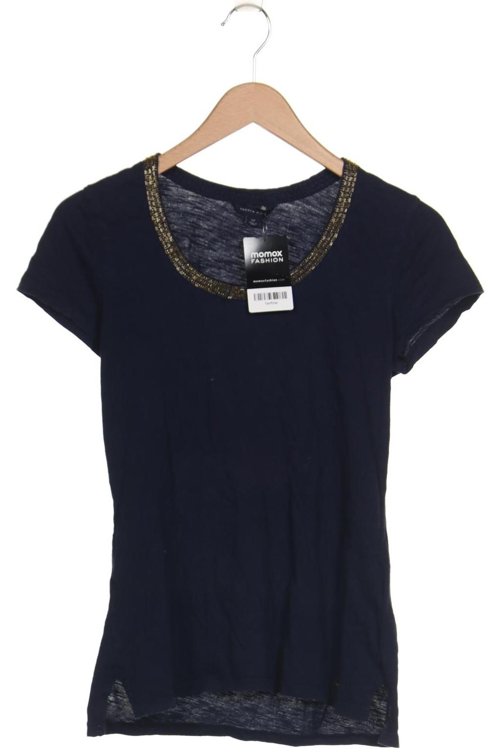 

Tommy Hilfiger Damen T-Shirt, marineblau, Gr. 36