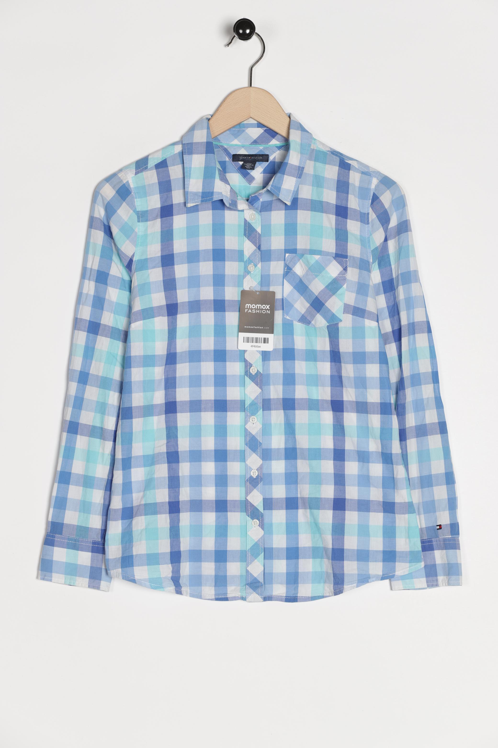 

Tommy Hilfiger Damen Bluse, blau, Gr. 38