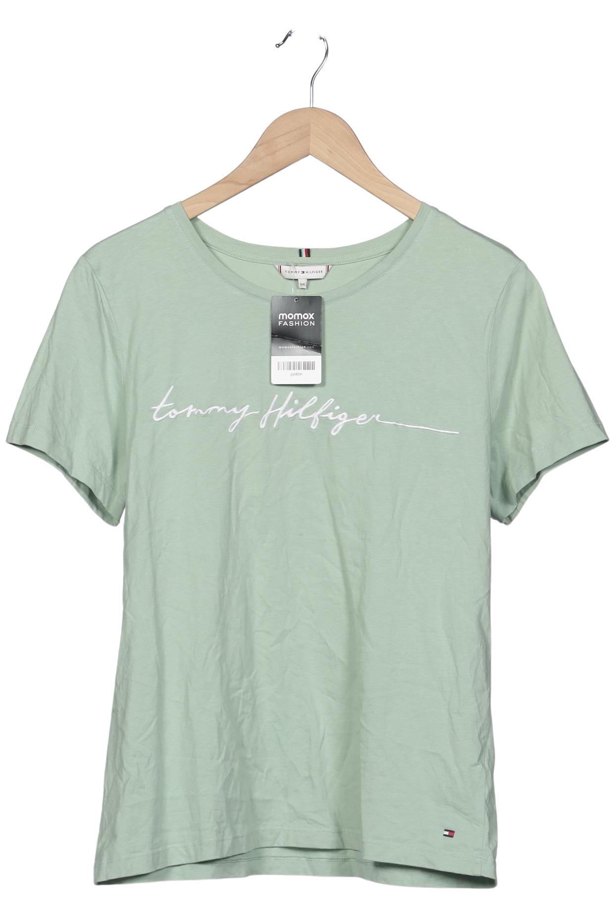 

Tommy Hilfiger Damen T-Shirt, hellgrün, Gr. 46