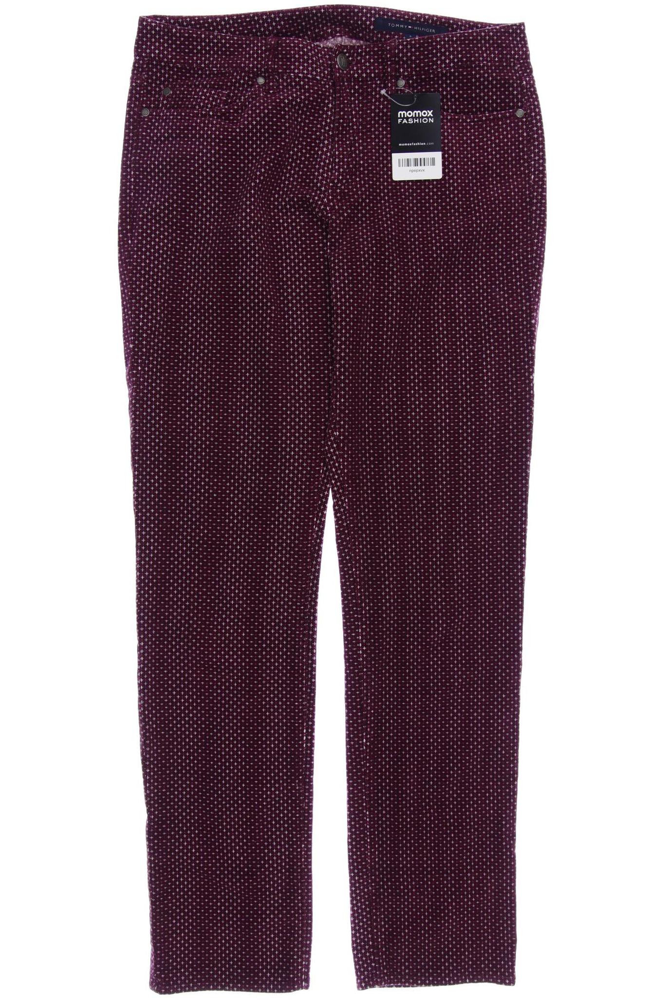 

Tommy Hilfiger Damen Stoffhose, bordeaux, Gr. 6