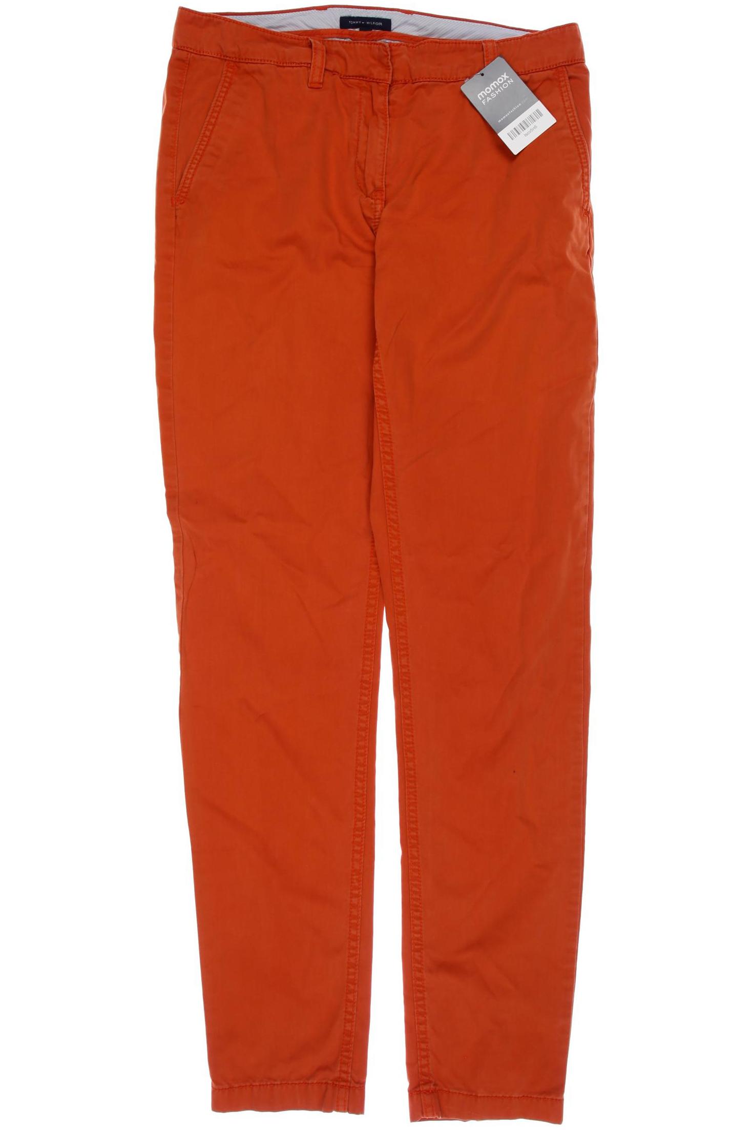 

Tommy Hilfiger Damen Stoffhose, orange, Gr. 6