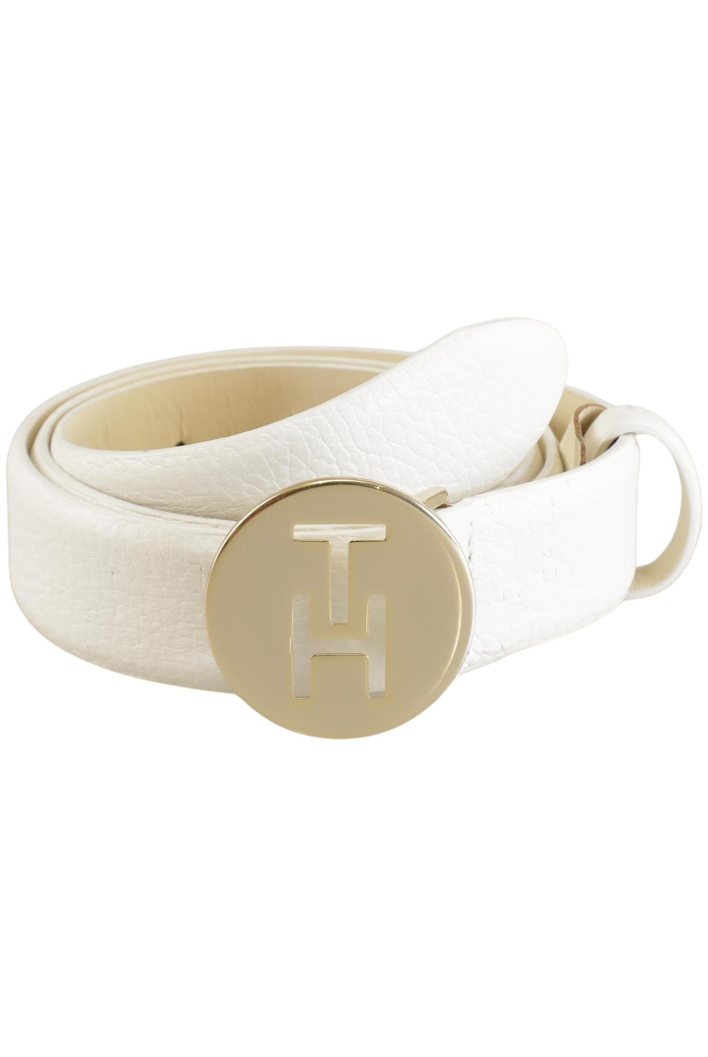 

Tommy Hilfiger Damen Gürtel, cremeweiß, Gr. 80