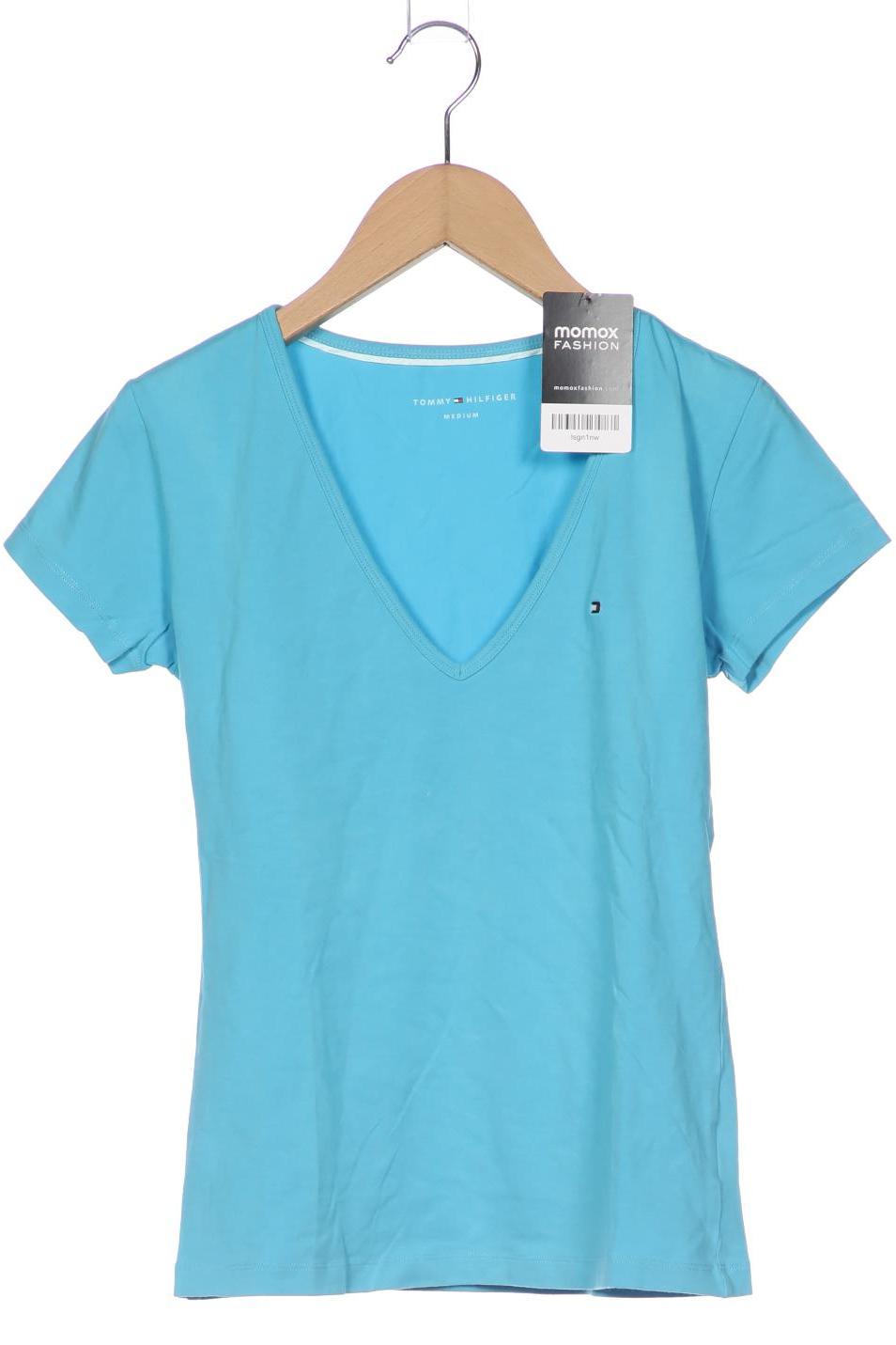 

Tommy Hilfiger Damen T-Shirt, blau, Gr. 38