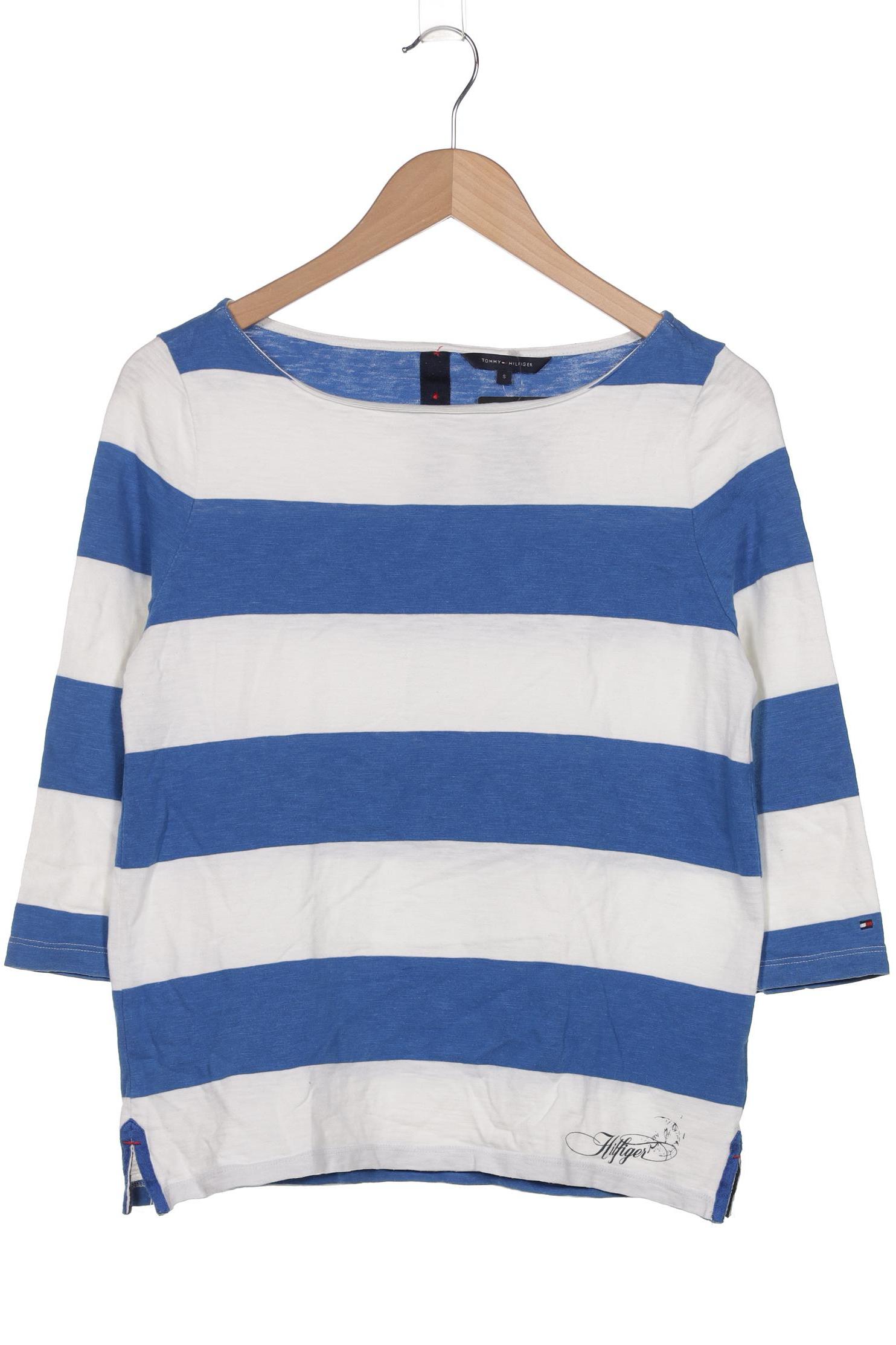 

Tommy Hilfiger Damen Langarmshirt, blau, Gr. 36