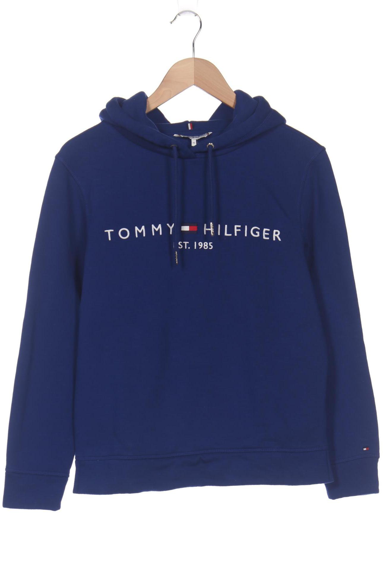 

Tommy Hilfiger Damen Kapuzenpullover, blau, Gr. 34