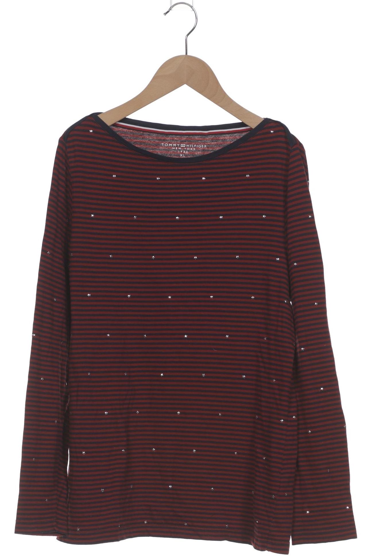 

Tommy Hilfiger Damen Langarmshirt, bordeaux, Gr. 44