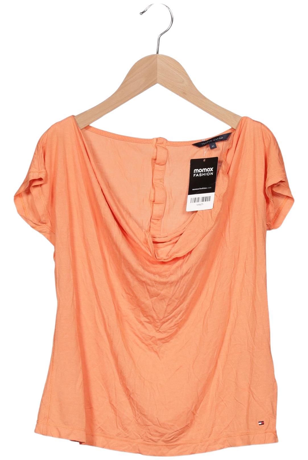 

Tommy Hilfiger Damen T-Shirt, orange, Gr. 34