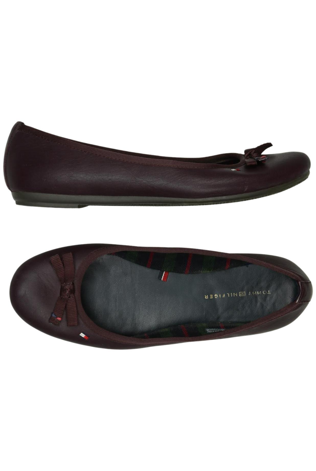 

Tommy Hilfiger Damen Ballerinas, bordeaux, Gr. 38