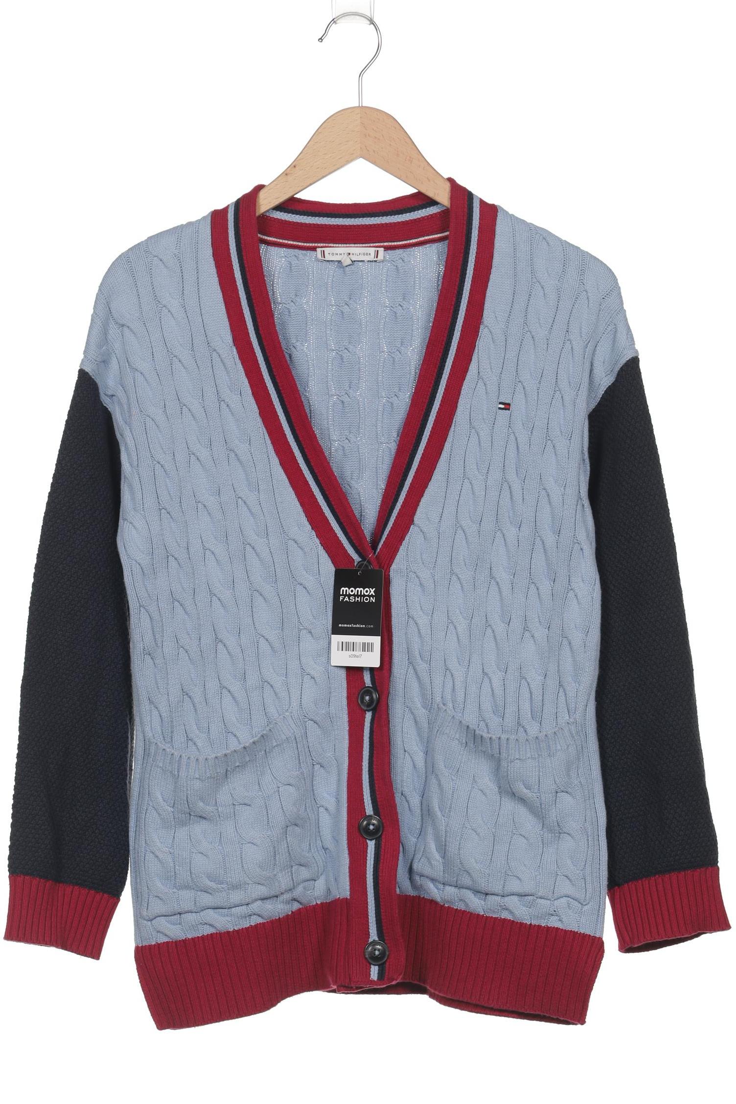 

Tommy Hilfiger Damen Strickjacke, blau, Gr. 32