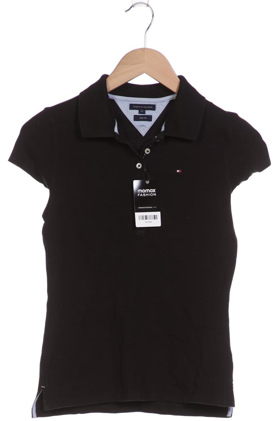 

Tommy Hilfiger Damen Poloshirt, schwarz, Gr. 34