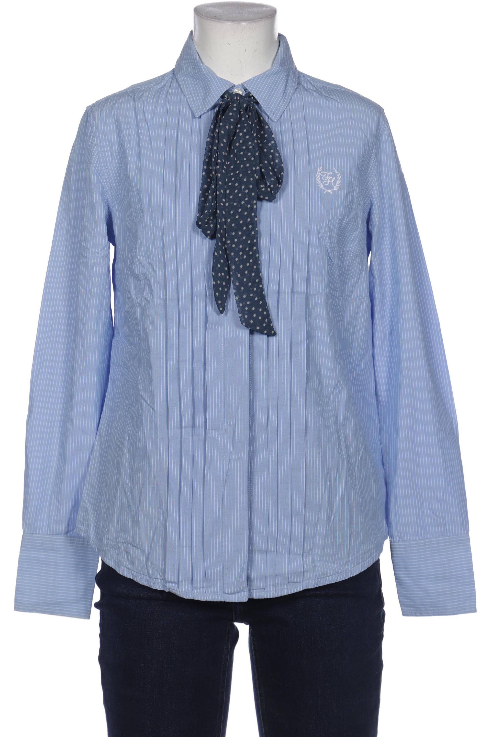 

Tommy Hilfiger Damen Bluse, blau, Gr. 36