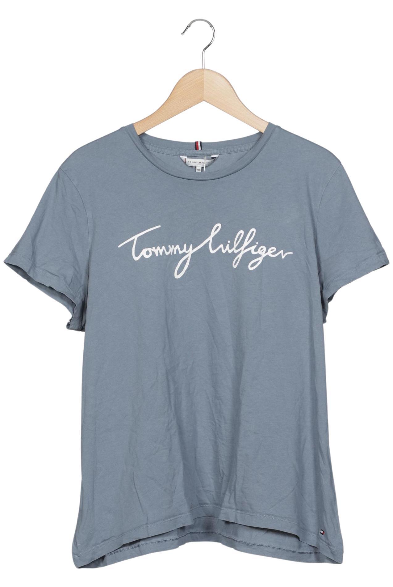 

Tommy Hilfiger Damen T-Shirt, hellblau, Gr. 48