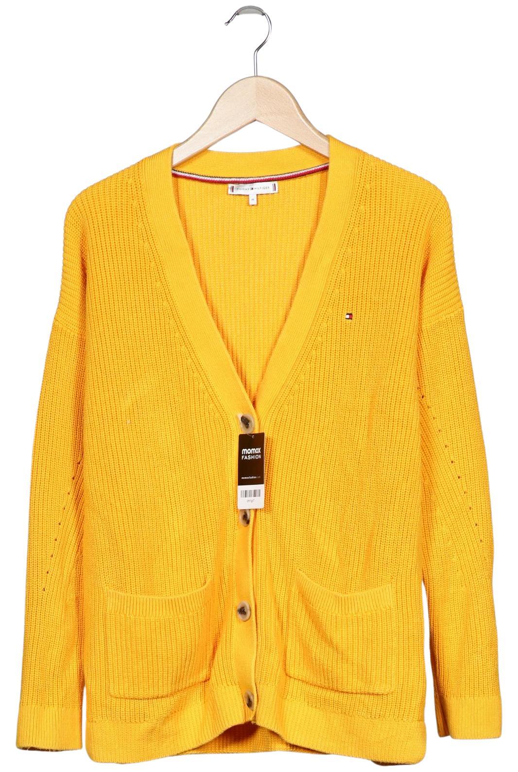 

Tommy Hilfiger Damen Strickjacke, gelb, Gr. 38