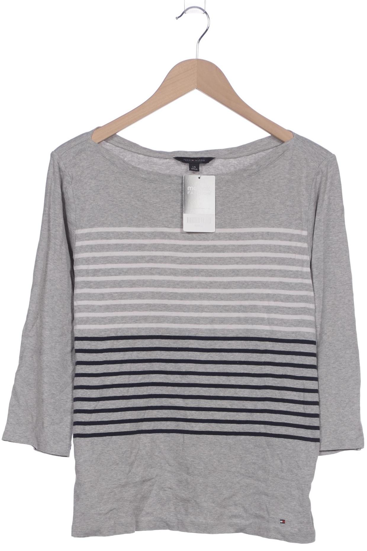 

Tommy Hilfiger Damen Langarmshirt, grau, Gr. 42