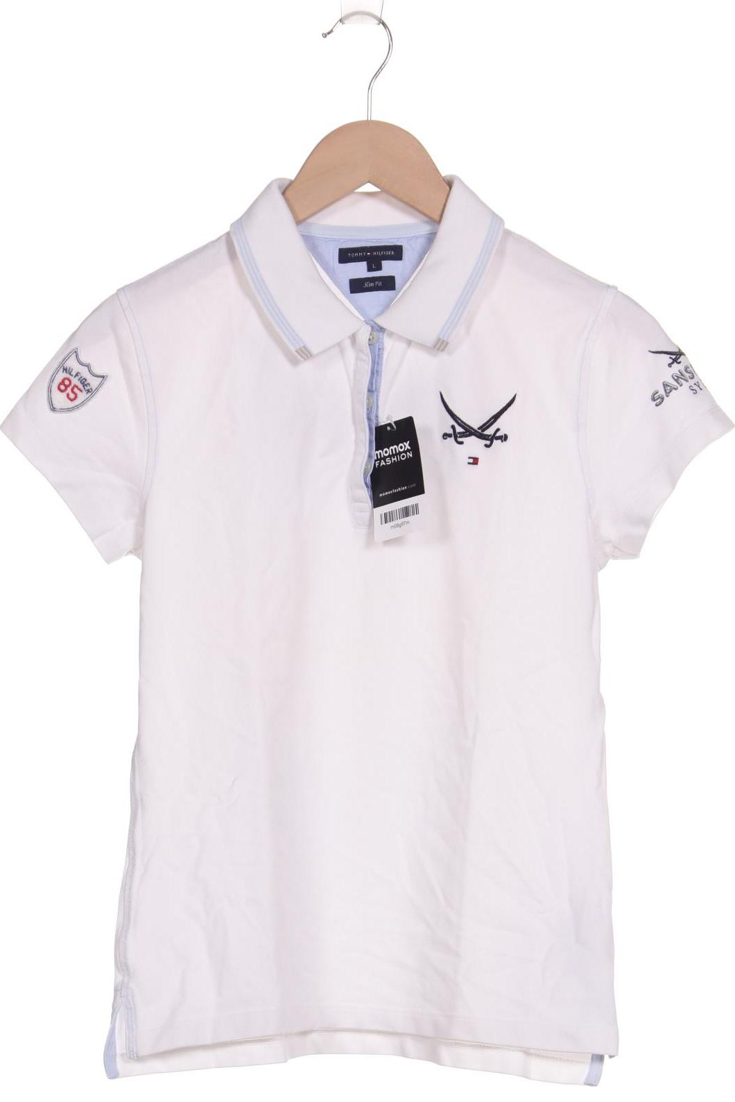 

Tommy Hilfiger Damen Poloshirt, weiß, Gr. 42