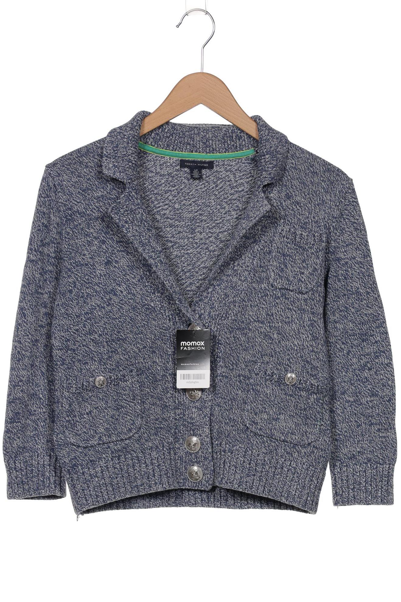 

Tommy Hilfiger Damen Strickjacke, blau, Gr. 36