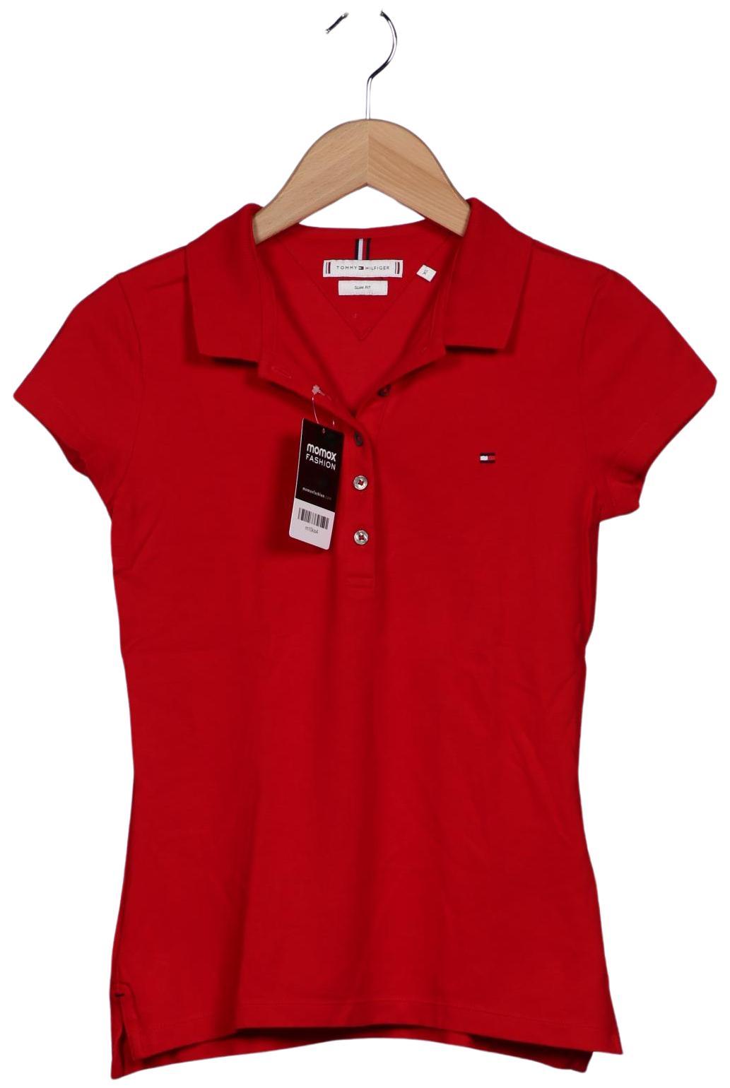 

Tommy Hilfiger Damen Poloshirt, rot, Gr. 34