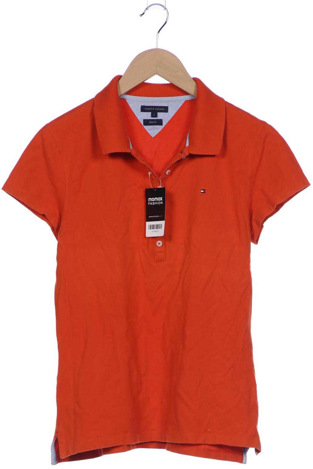 

Tommy Hilfiger Damen Poloshirt, orange, Gr. 42